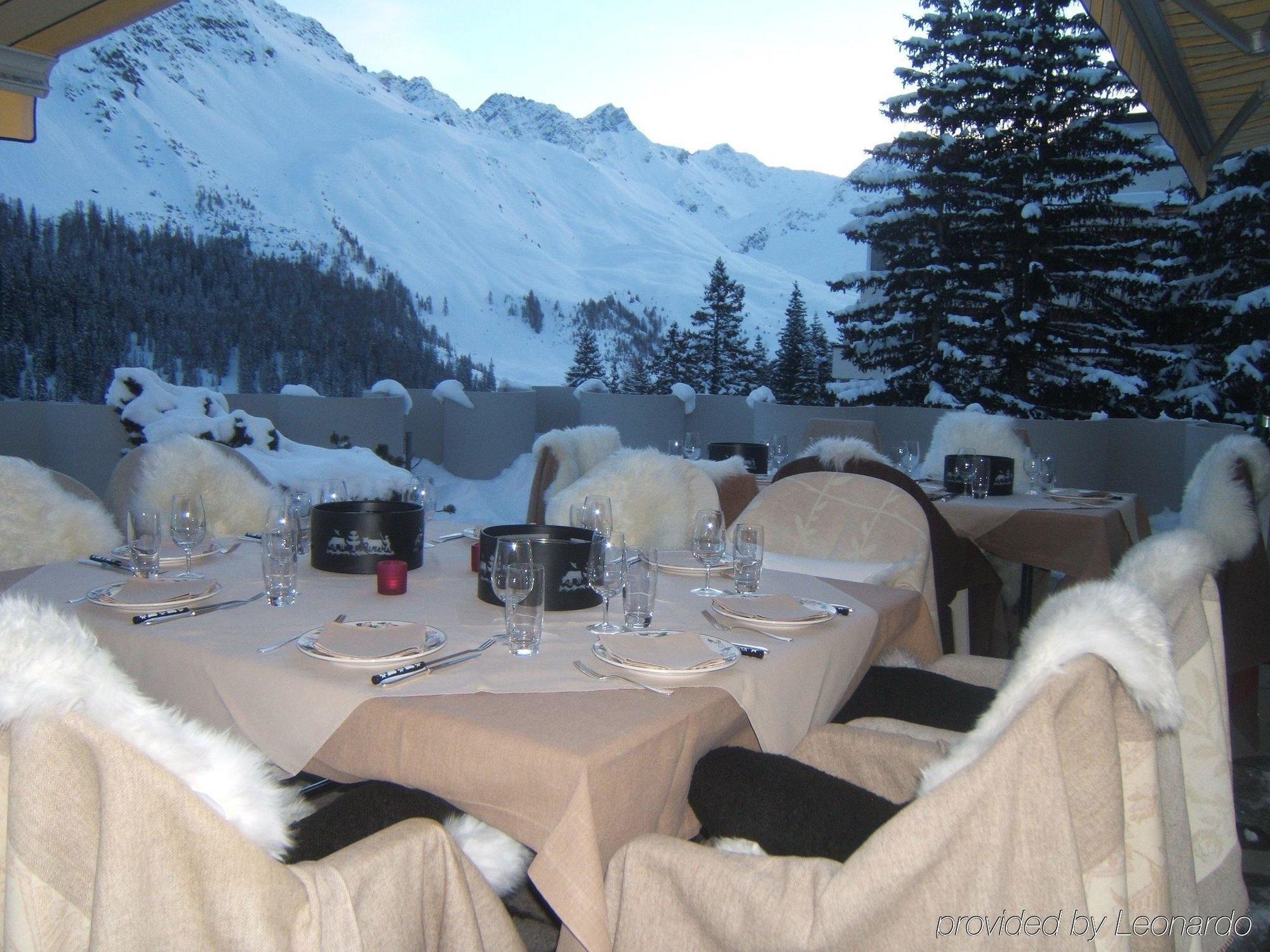 The Excelsior Ostfluegel Otel Arosa Restoran fotoğraf